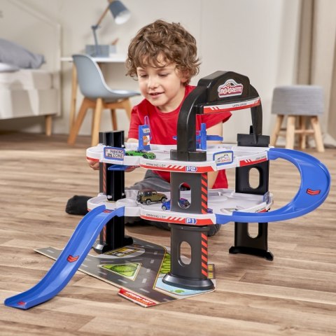 MAJORETTE Garaż Miejski + 5 pojazdów