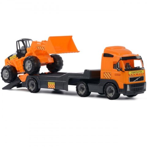 Wader QT Volvo Zestaw Ciężarówka Laweta Koparka 90 cm
