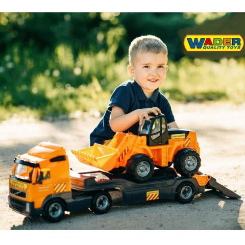 Wader QT Volvo Zestaw Ciężarówka Laweta Koparka 90 cm