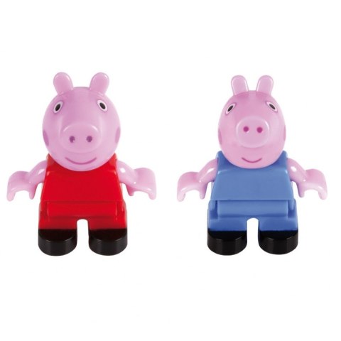 Big Klocki Szkoła Świnka Peppa 87el. Figurki Ruchome el.