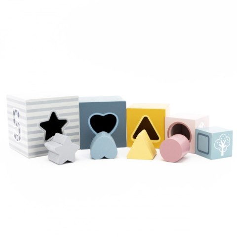 Klocki Drewniana Układanka Viga Toys