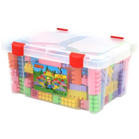 Klocki Konstrukcyjne Budowniczy 174 elementy