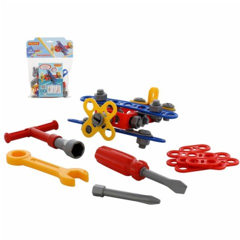 WADER QT Klocki Konstrukcyjne Samolot (57el.)