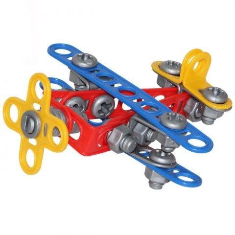 WADER QT Klocki Konstrukcyjne Samolot (57el.)