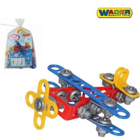 WADER QT Klocki Konstrukcyjne Samolot (57el.)