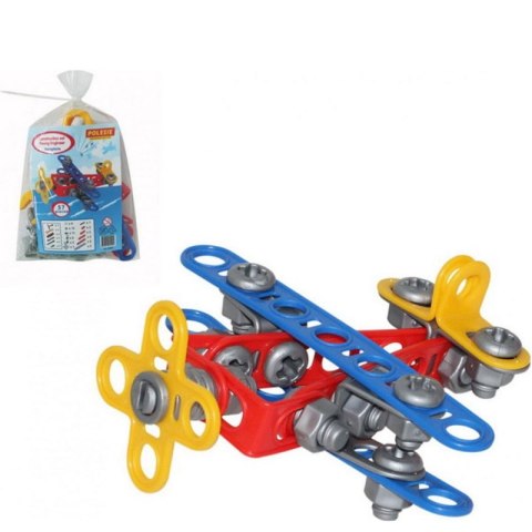 WADER QT Klocki Konstrukcyjne Samolot (57el.)