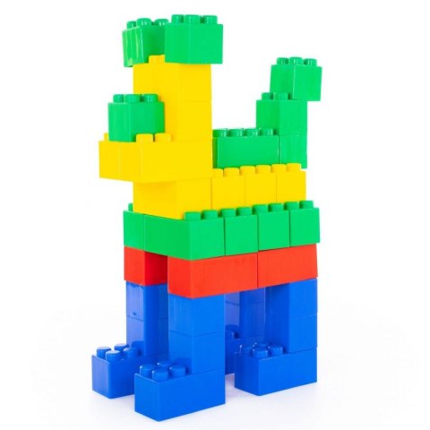 WADER QT Olbrzymie Klocki XXL Plac budowy 72 elem.