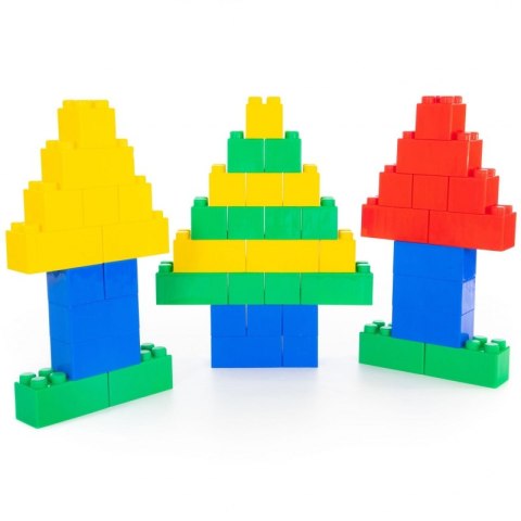 WADER QT Olbrzymie Klocki XXL Plac budowy 72 elem.