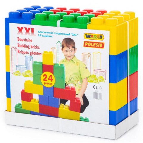 WADER QT Zestaw Klocków XXL 24 elementy