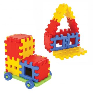 WOOPIE Zestaw Konstrukcyjny Duże Klocki Wafle 13 El.