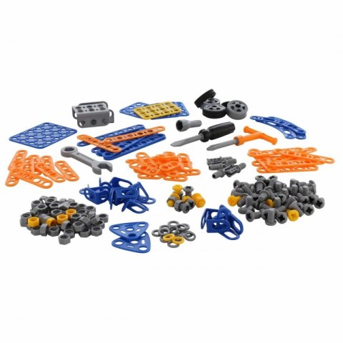 Wader Klocki Konstrukcyjne Mały Wynalazca 232 elem. Zestaw Narzędzi