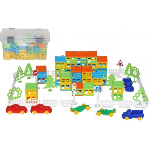 Wader QT Klocki Moje Miasto 224 elementy