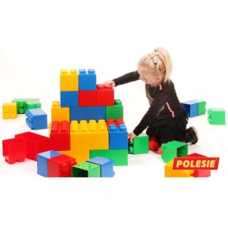 Wader Zestaw Klocków XXL 24 Elementy + 24 łączniki