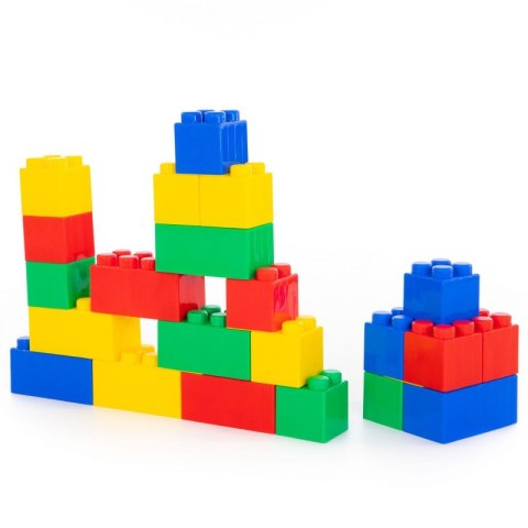 Wader Zestaw Klocków XXL 24 Elementy + 24 łączniki