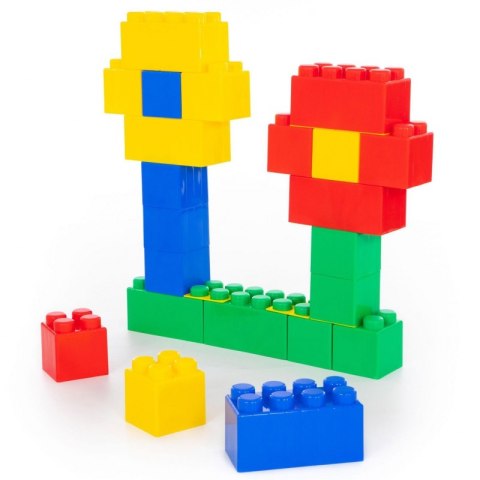 Wader Zestaw Klocków XXL 24 Elementy + 24 łączniki