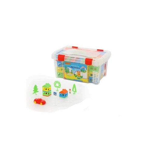 Zestaw Klocków Moje Miasto 92 elementy