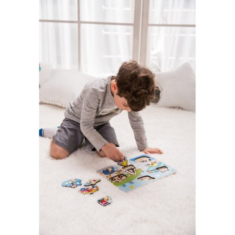 Classic World Puzzle z Pinezkami Ruch Drogowy