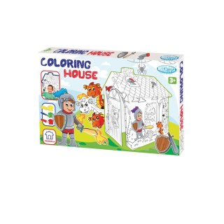 Domek Do Kolorowania Rycerz MOCHTOYS