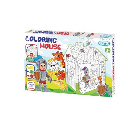 Domek Do Kolorowania Rycerz MOCHTOYS