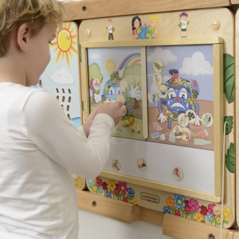 MASTERKIDZ Tablica Edukacyjna Kochamy Naszą Ziemię