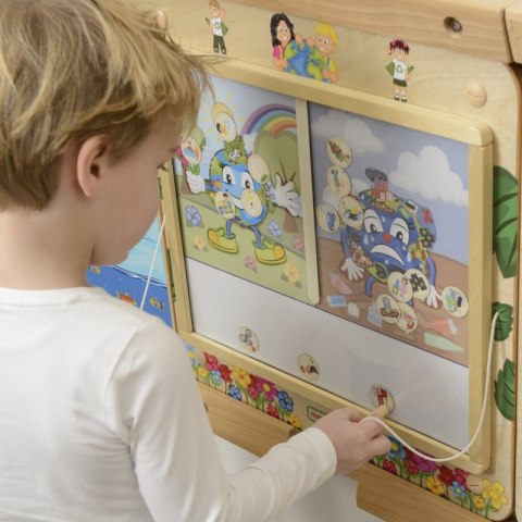 MASTERKIDZ Tablica Edukacyjna Kochamy Naszą Ziemię