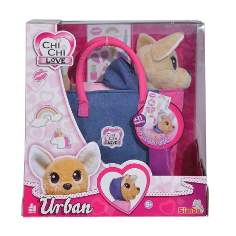 SIMBA Chi Chi Love Piesek W Torbie Jeans