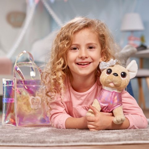 SIMBA Chi Chi Love Piesek w Torebce Lśniąca Moda