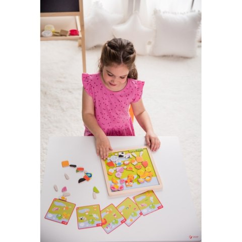 Układanka Magnetyczna Zwierzęta Farma Classic World