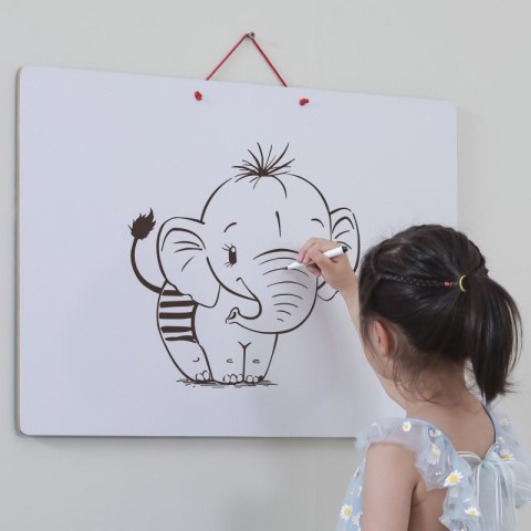 Viga 2w1 Tablica Edukacyjna z Magnetyczną Mapą Świata