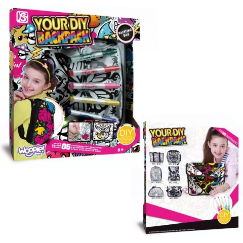 WOOPIE Zestaw Plastyczny dla Dziewczynki Torba do Malowania