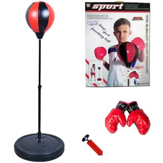 WOOPIE Zestaw Bokserski Dla Dzieci Rękawice Gruszka Pompka