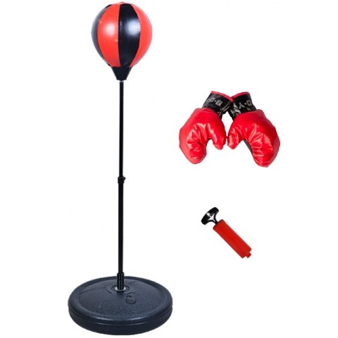 WOOPIE Zestaw Bokserski Dla Dzieci Rękawice Gruszka Pompka