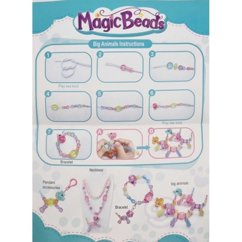 WOOPIE Zestaw do Robienia Biżuteri Bransoletek Wisiorków Pierścionków Kolczyków ze Zwierzątkami