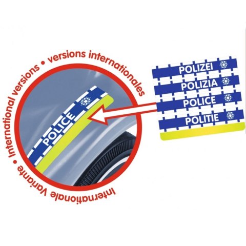 BIG Jeździk Pchacz Bobby Car Policja z Dźwiękiem