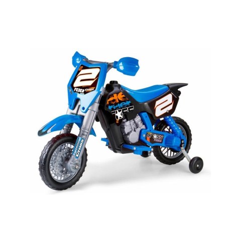 FEBER Motocykl Cross Pojazd na Akumulator RIDER 6V dla Dzieci + Kask