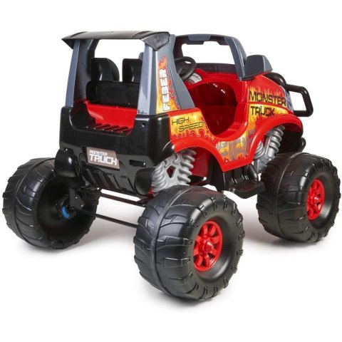 Feber Samochód Monster Truck Auto 12V Challenger Dwuosobowy