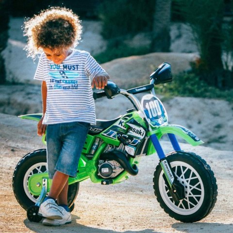 INJUSA Kawasaki Motor Elektryczny Cross 12V + boczne kółka
