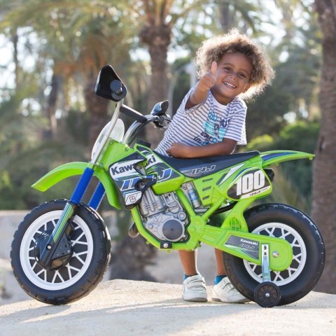 INJUSA Kawasaki Motor Elektryczny Cross 12V + boczne kółka