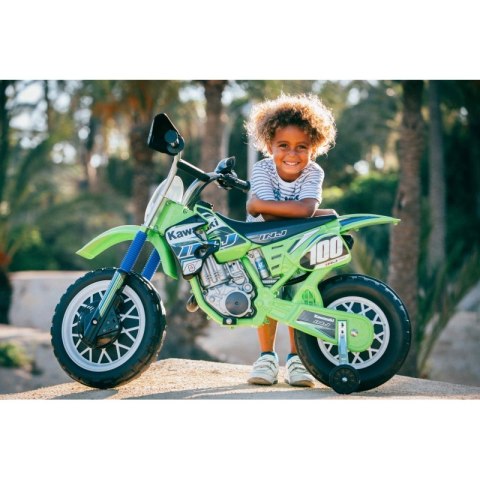 INJUSA Kawasaki Motor Elektryczny Cross 12V + boczne kółka