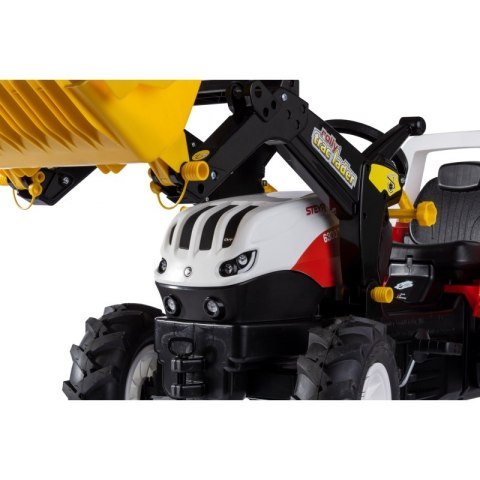 Rolly Toys Traktor rollyFarmtrac Steyr 6300 Terrus CVT z Łyżką na Pedały