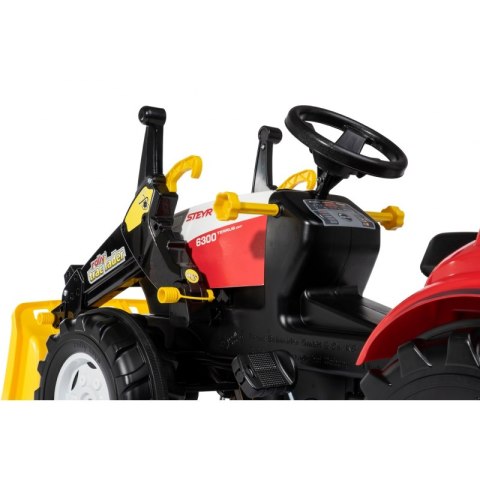 Rolly Toys Traktor rollyFarmtrac Steyr 6300 Terrus CVT z Łyżką na Pedały
