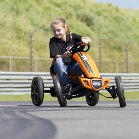 BERG Gokart Na Pedały Rally Pomarańczowy do 60 kg