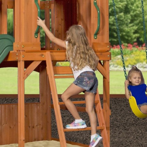 Ogromny Drewniany Plac Zabaw Atlantic Backyard Discovery Step2 + Stolik gratis!