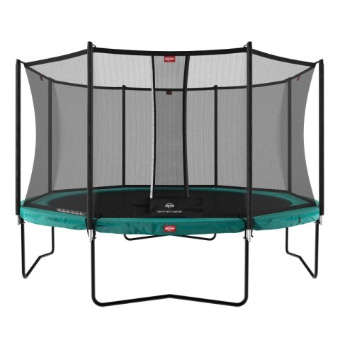 BERG Trampolina Champion 430 cm + Siatka Net Deluxe Twinspring Gold