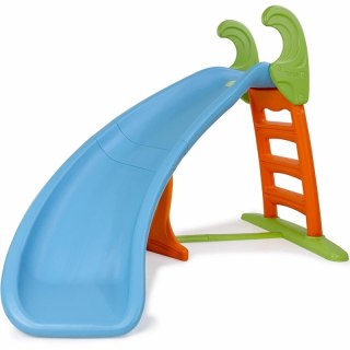 FEBER Zjeżdżalnia Ogrodowa z Zakręconym Ślizgiem Wodnym 195 cm