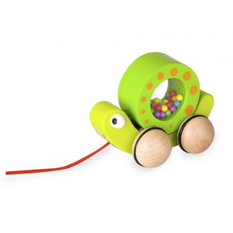 Ślimak Drewniany Classic World Do Ciągnięcia EKO