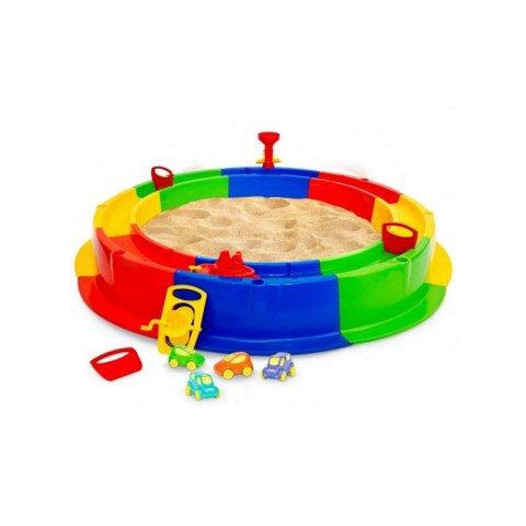 WADER QT Piaskownica 2w1 Tor Wodny + 10 akcesoriów
