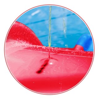 WOOPIE Duża Zjeżdżalnia XXL 180 cm z Natryskiem Wodnym Ślizg Wodny