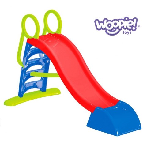 WOOPIE Duża Zjeżdżalnia XXL 180 cm z Natryskiem Wodnym Ślizg Wodny