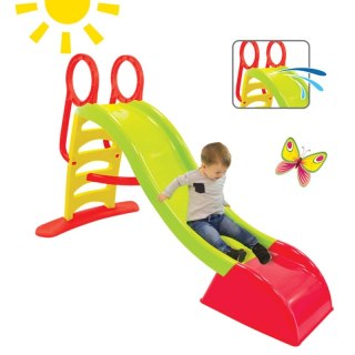 WOOPIE Duża Zjeżdżalnia Sunny 180 cm z Natryskiem Wodnym Ślizg Wodny